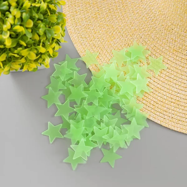 100pcs Luminous Wall Stickers Stars - Image 8