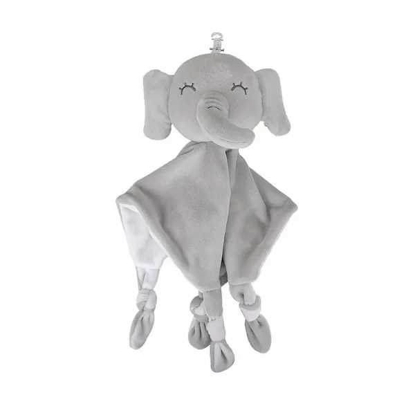 Elephant Rabbit Baby Lovey Plush - Image 7