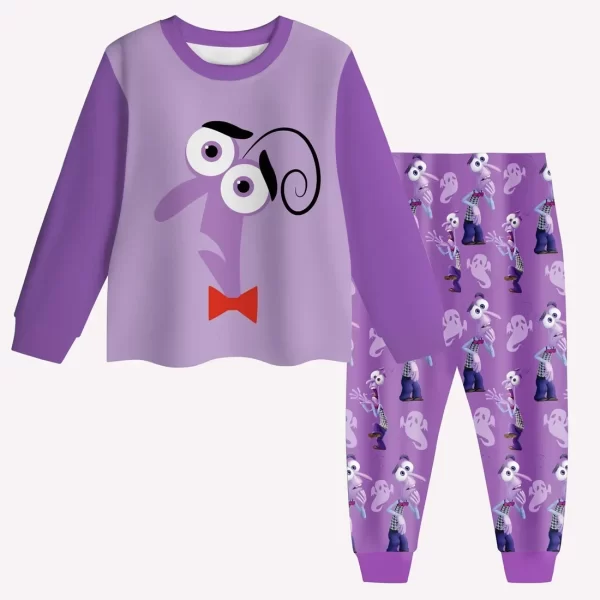 2pcs Disney Inside Out 2 Long Sleeved Pajamas - Image 9