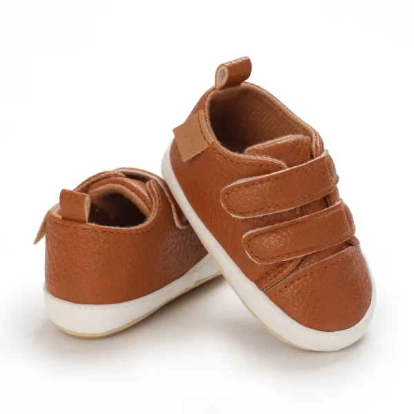 Retro Leather Shoes Multicolor - Image 7