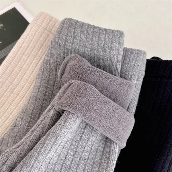 Girl's Warm Winter Leggings - Image 6