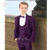 Boy's 3pcs Formal Suits Slim Fit - Image 8