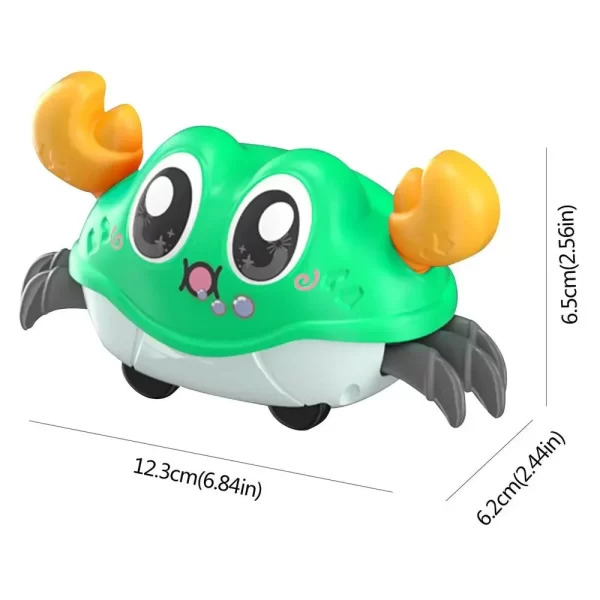Crawling Crab Tummy Time Baby Sensory Toys - Image 6