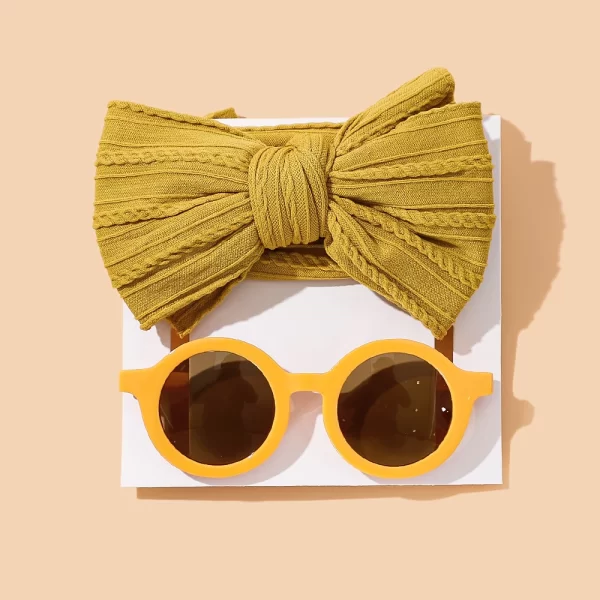 2Pcs/Set Sunglasses/Bow - Image 10