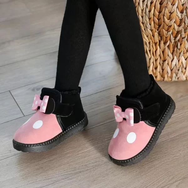 Minnie Mouse Children's Warm and Cozy Snow Boots - Image 2