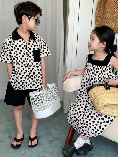 Matching Brother And Sister Cute Clothes