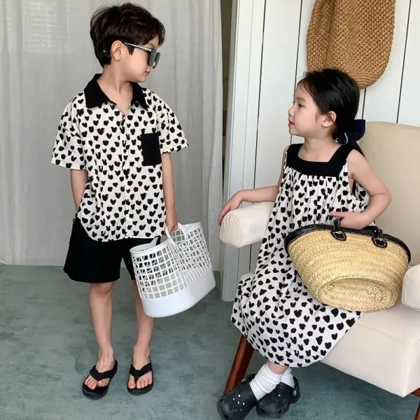 Matching Brother And Sister Cute Clothes