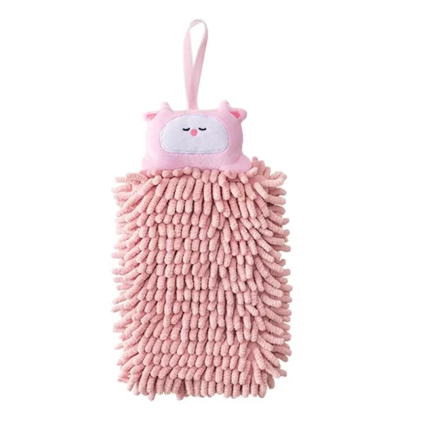 Adorable Chenille Hanging Hand Towel - Image 7