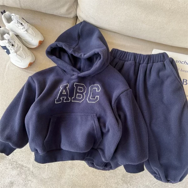 Children's Velvet Cotton Suit - Image 5