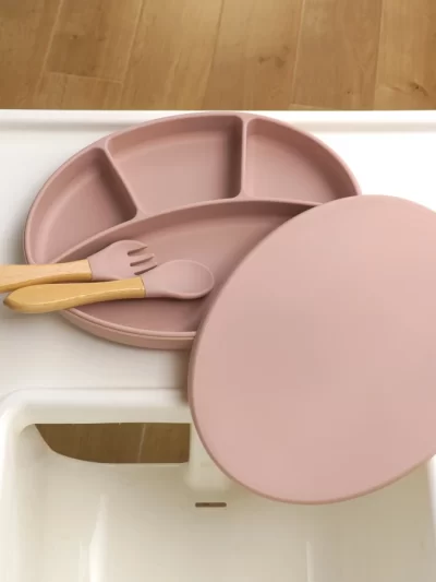 Silicone Suction Feeding Children's Tableware BPA