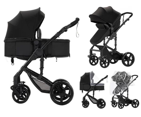 2 in 1 Comfort Baby Stroller/Pram - Image 12