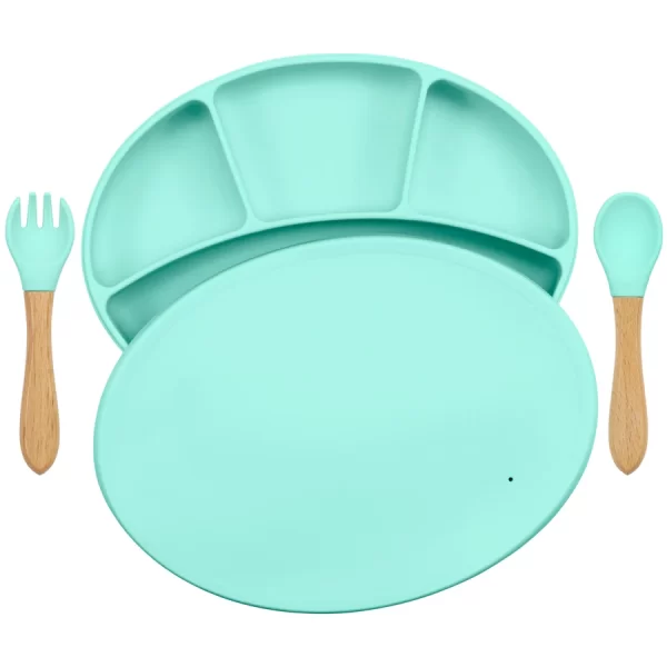 Silicone Suction Feeding Children's Tableware BPA - Image 10