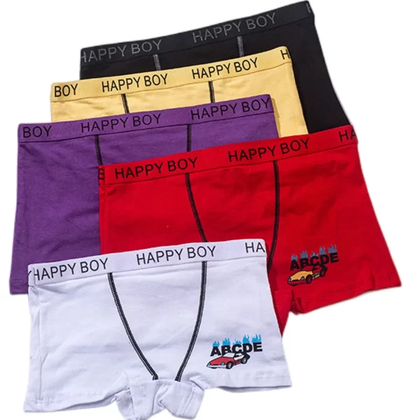 Boy Cartoon Boxers Cotton - Image 3