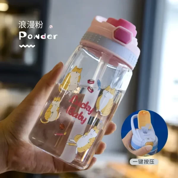 480ML Kids Water Sippy Cup - Image 22