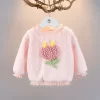 Winter Girls Padded Sweater