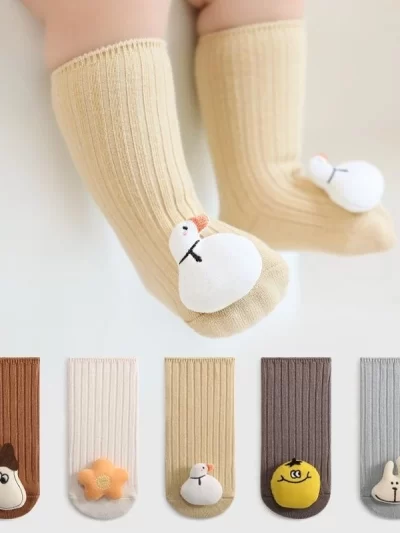 Baby Socks Girl's Combed Cotton Breathable