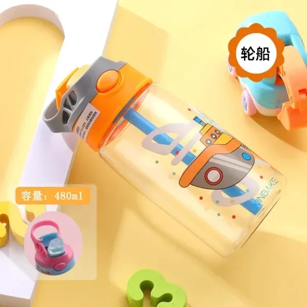 480ML Kids Water Sippy Cup - Image 11