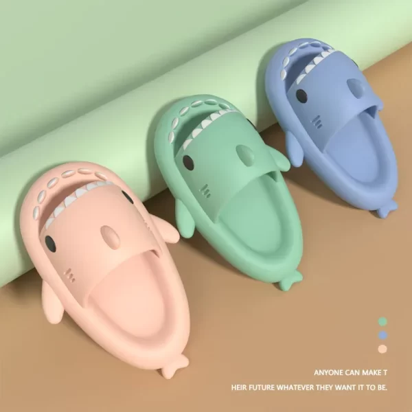 Children Shark Flip Flops Soft Sole - Image 4