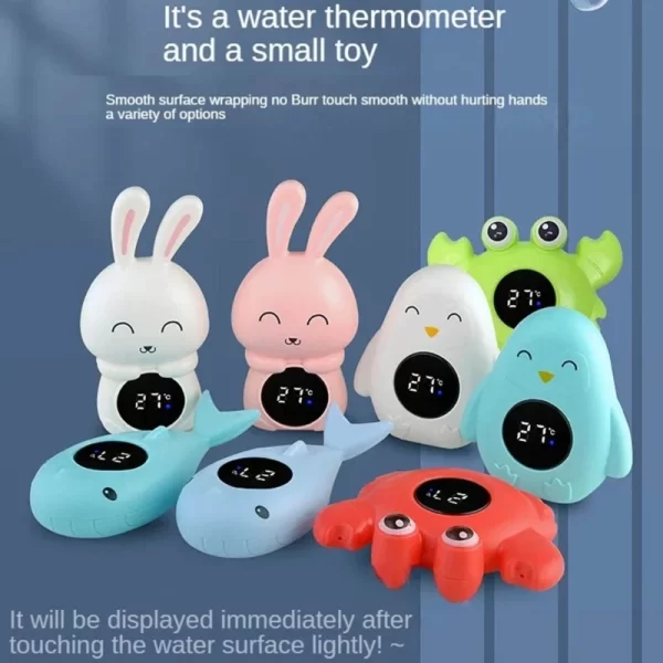 Cartoon Floating Digital Thermometer - Image 5