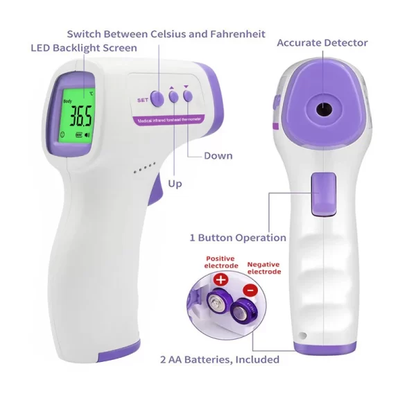 Forehead Non Contact Infrared Thermometer - Image 2