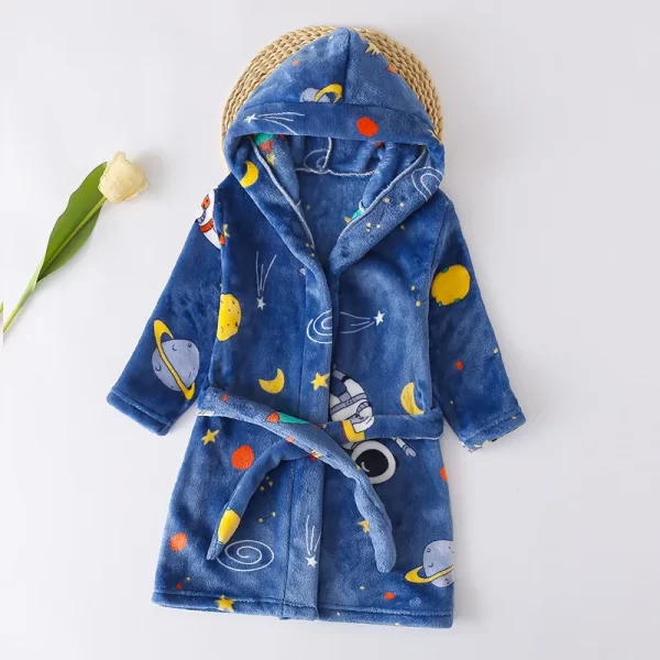 Warm Plush Robe Kids - Image 7