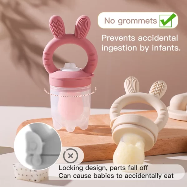 Baby Pacifier Fruit Feeder Food-grade Silicone - Image 4
