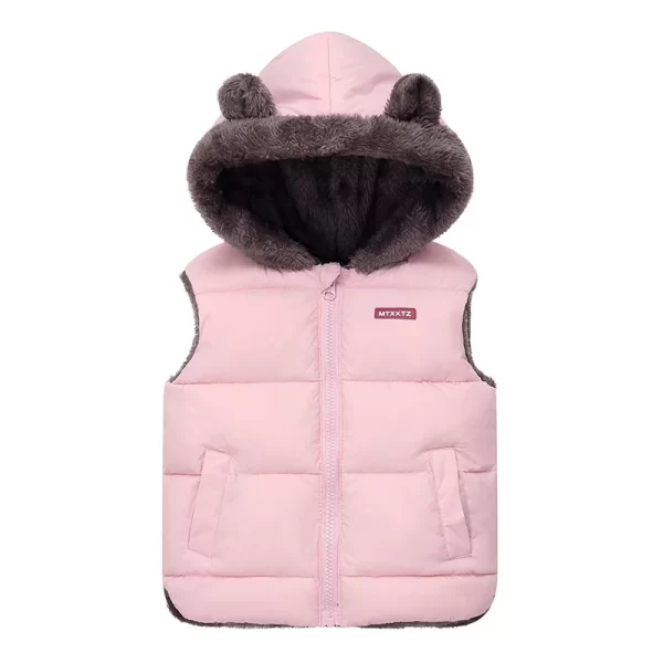 Winter Padded Hooded Vest - Image 8