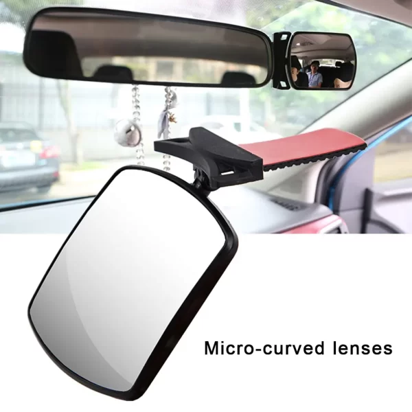 Rotating Baby Car Rearview Back Seat Mirror - Image 2