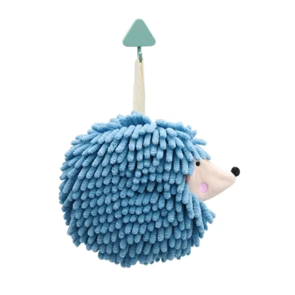 Hedgehog Chenille Hand Ball Soft Towels - Image 11