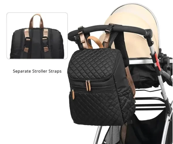 New Baby Diaper Bag Backpack Multifunctional - Image 3