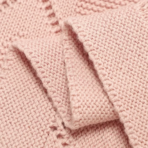 Baby Blankets Knitted Breathable Cotton - Image 4