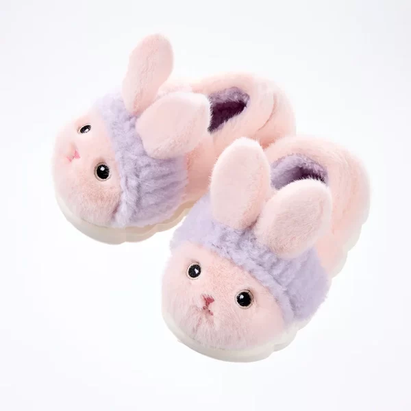 New Children's Plush Animal Slippers - Image 8