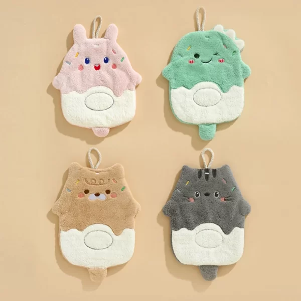 Cute Animal Hand Towel Kids - Image 4