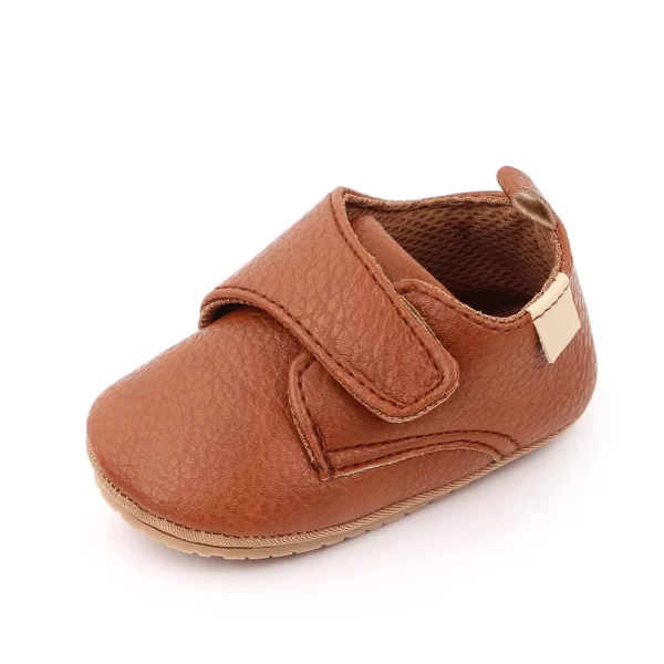 Newborn Baby Boy/Girl Shoes Leather Rubber Sole - Image 10