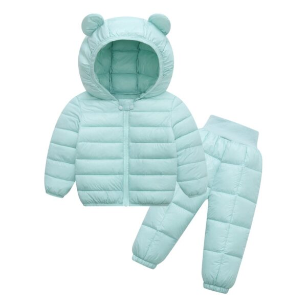 Cartoon Cat Hooded Vest Set - Image 27