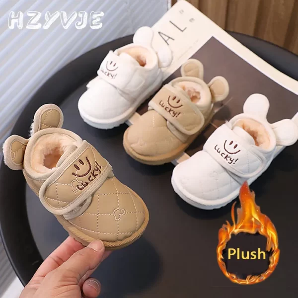 Plush Warm Cotton-padded Snow Boots - Image 2