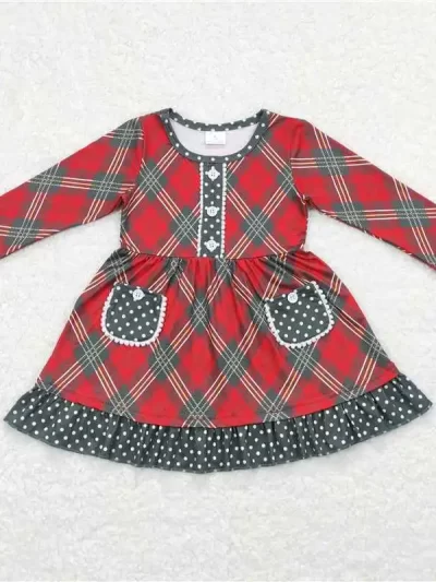 Cute Festive Girl's Dresses. Assorted