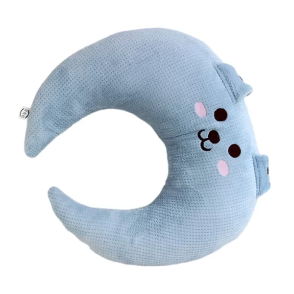 Moon Shape Sleeping Children's Headrest or Breastfeeding Pillow - Image 8