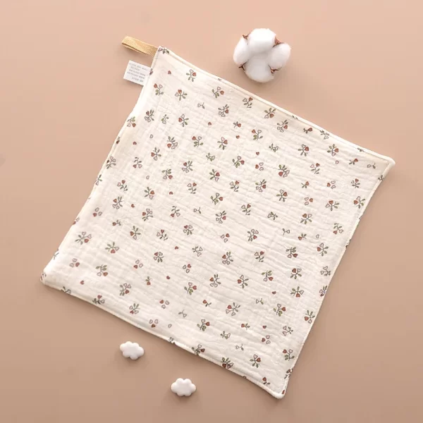 Muslin Cotton Burp Cloths - Image 9
