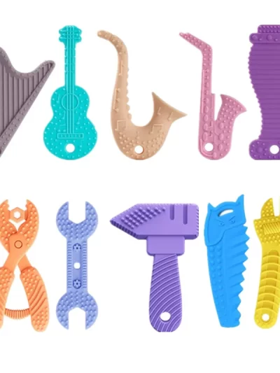 Baby Soft Silicone Teether BPA-Free