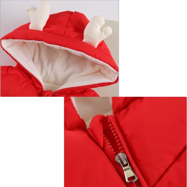 Infant Cozy One Piece Winter Onesie - Image 4