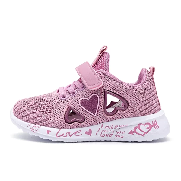Girl's Cute Light Mesh Sneakers - Image 8