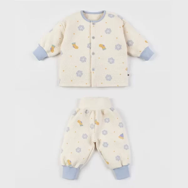 ﻿ Winter  Kid's Homewear Thermal Underwear Set 0-4 Y Toddler - Image 6