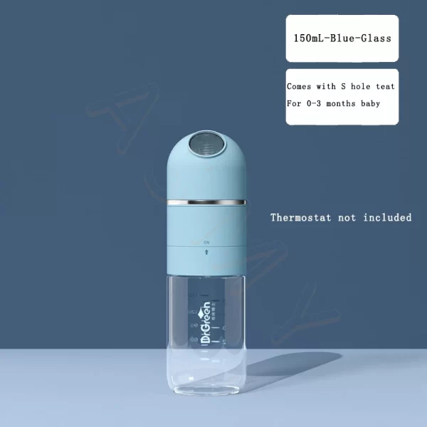 Dr.Green 4S Baby Bottle Wide Mouth Bottle Glass 150mL/240mL - Image 7