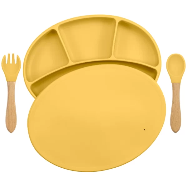 Silicone Suction Feeding Children's Tableware BPA - Image 9