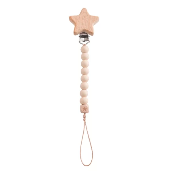 Baby Pacifier Flower Chain Beech Wood - Image 11