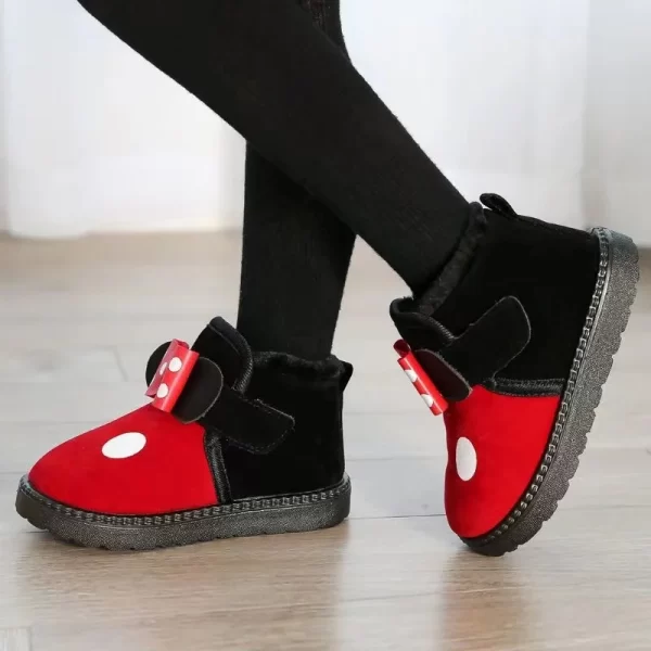 Minnie Mouse Children's Warm and Cozy Snow Boots - Image 3