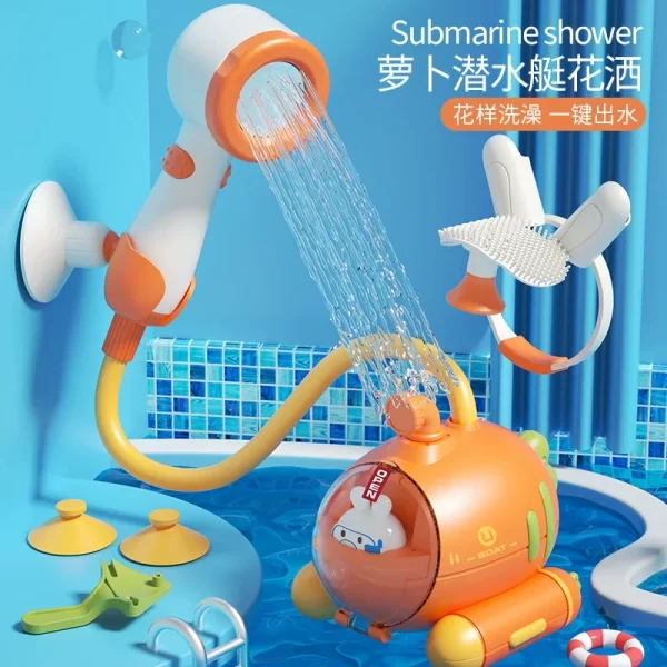 Cute Duck Bathtub Boat Toy – Interactive Water Spray with 3 Emotional Duck Characters for Toddlers - Image 15