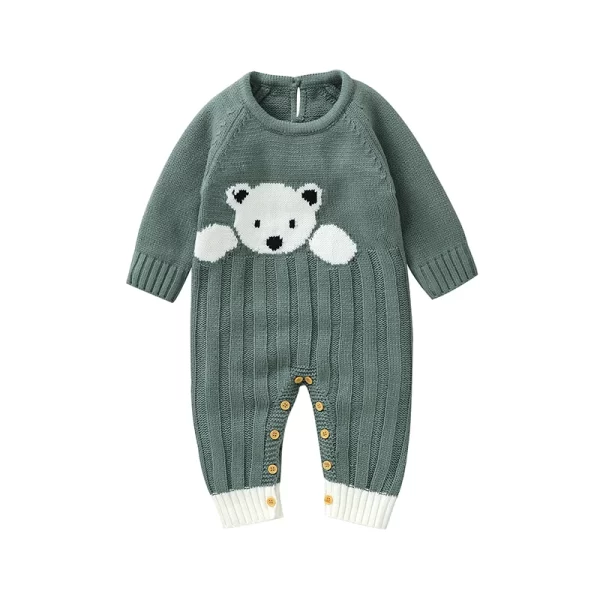 Cute Bear Onesie Newborn Warm - Image 8