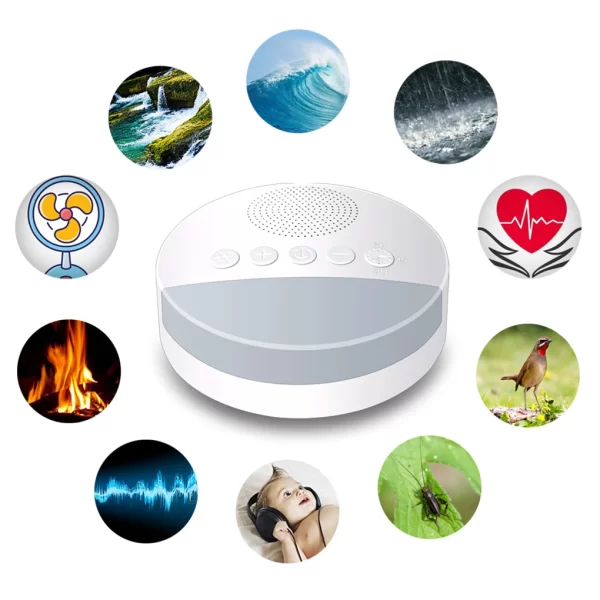 Baby White Noise Machine USB Rechargeable Timed Shutdown - Image 6